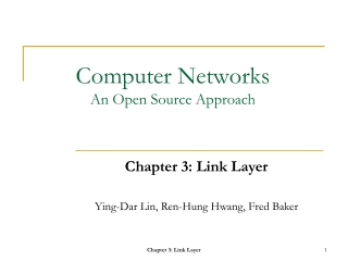 Computer Networks An Open Source Approach