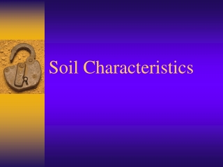 Soil Characteristics