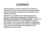 CUBISMO