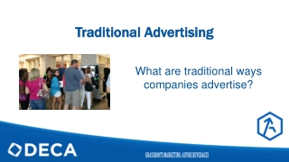 Traditional Advertising