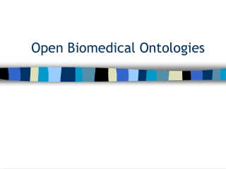 Open Biomedical Ontologies