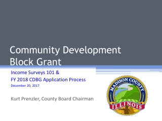 Community Development  Block Grant