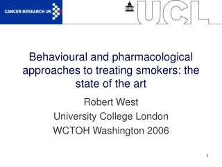 Behavioural and pharmacological approaches to treating smokers: the state of the art