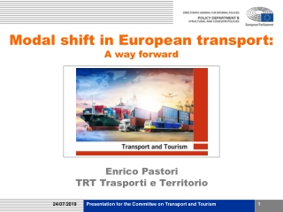 Modal shift in European transport: A way forward