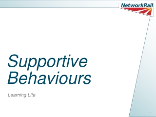 Supportive Behaviours