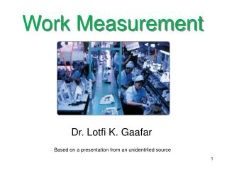 Work Measurement