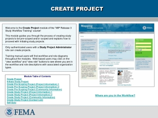 CREATE PROJECT