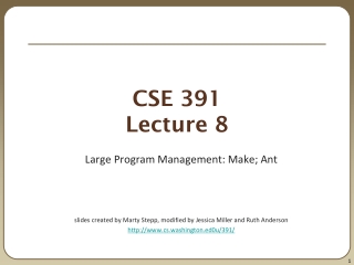 CSE 391 Lecture 8