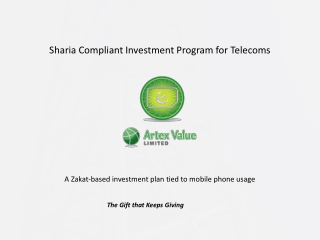 Sharia Compliant Investment Program for Telecoms
