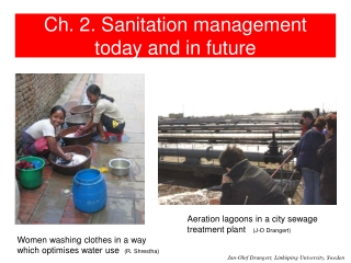 Ch. 2. Sanitation management today and in future