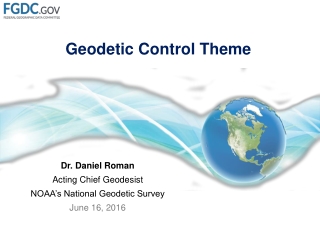 Geodetic Control Theme