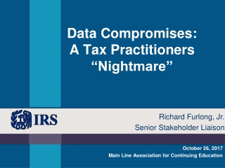 Data Compromises: A Tax Practitioners “Nightmare”