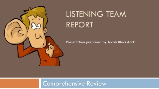 Listening Team Report