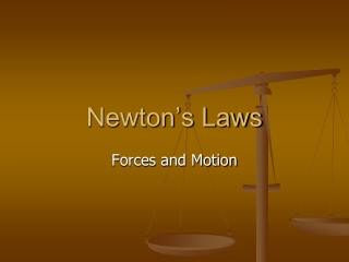 Newton’s Laws