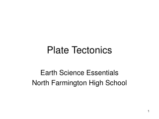 Plate Tectonics