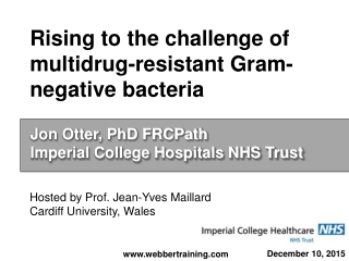 Rising to the challenge of multidrug-resistant Gram-negative bacteria