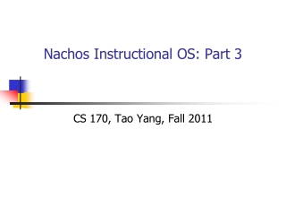 Nachos Instructional OS: Part 3
