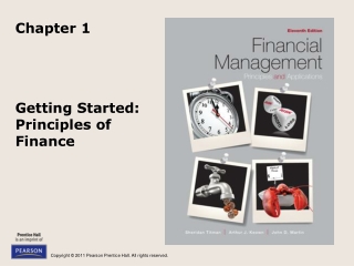 Getting Started:  Principles of Finance