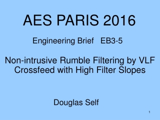 AES PARIS 2016