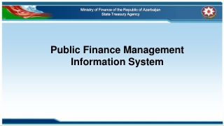 Ministry of Finance of the Republic of Azerbaijan  State Treasury Agency