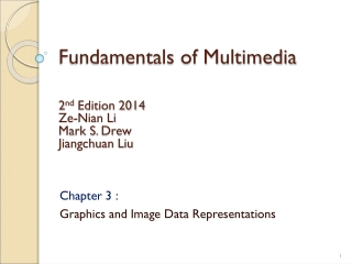 Fundamentals of Multimedia