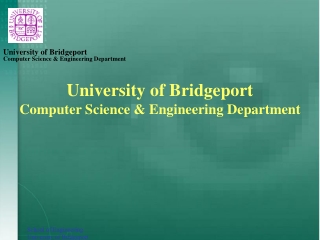 Computer Science &amp; Engineering Department