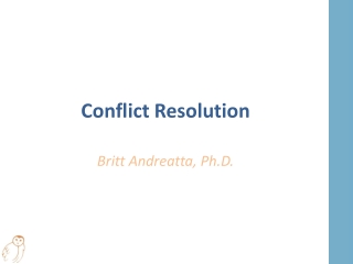 Conflict Resolution