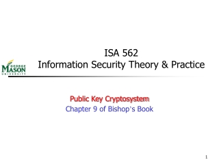 ISA 562  Information Security Theory &amp; Practice