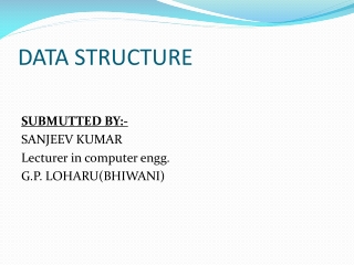 DATA STRUCTURE