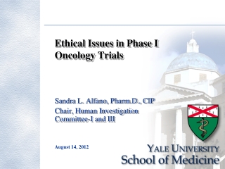 Ethical Issues in Phase I Oncology Trials