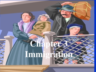 Chapter 3 Immigration