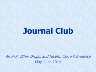 Journal Club