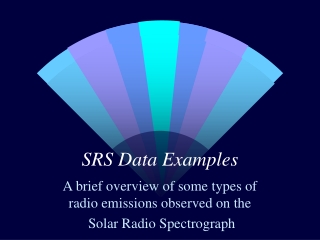 SRS Data Examples