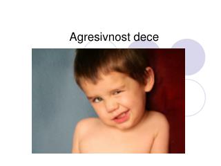 Agresivnost dece