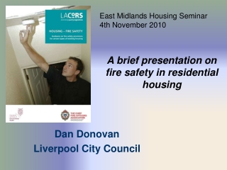 Dan Donovan Liverpool City Council