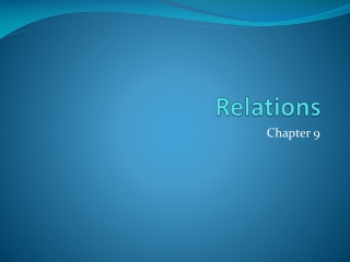 Relations