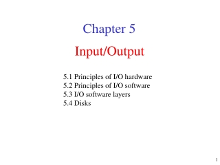 Input/Output