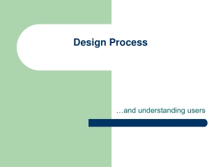 Design Process