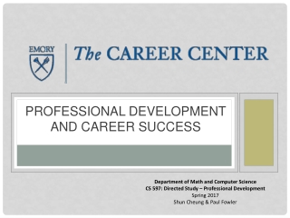 Professional Development and Career Success