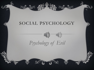 Social  psychology