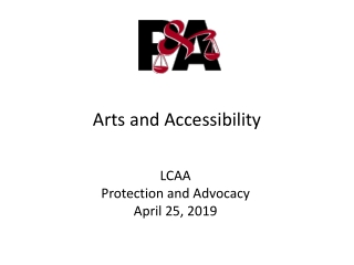 Arts and Accessibility