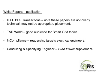 White Papers – publication: