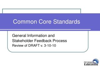 Common Core Standards