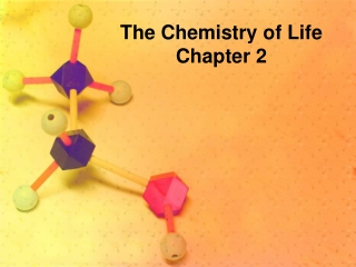 The Chemistry of Life Chapter 2