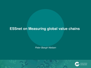 ESSnet on Measuring global value chains