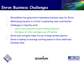 Enron Business Challenges