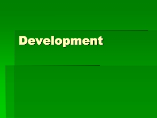 Development