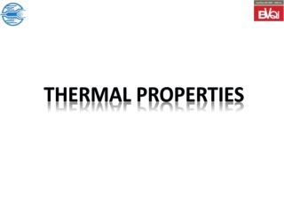 Thermal properties