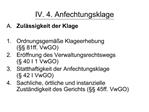 IV. 4. Anfechtungsklage