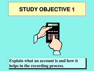 STUDY OBJECTIVE  1